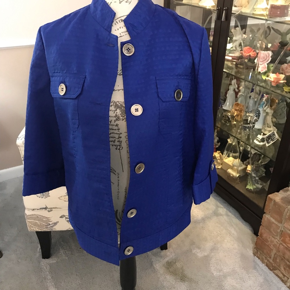 Tan Jay jacket size 8